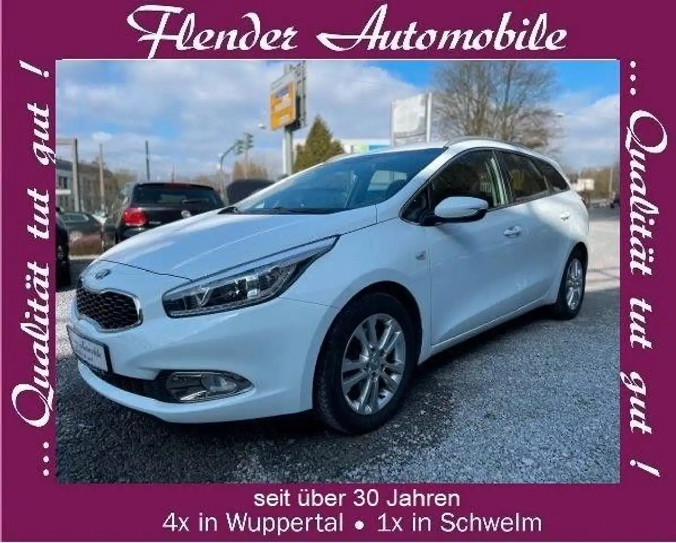 Kia Ceed / cee'd Sportswagon, Klima, inkl.3J.Hausgarantie Wit - 1