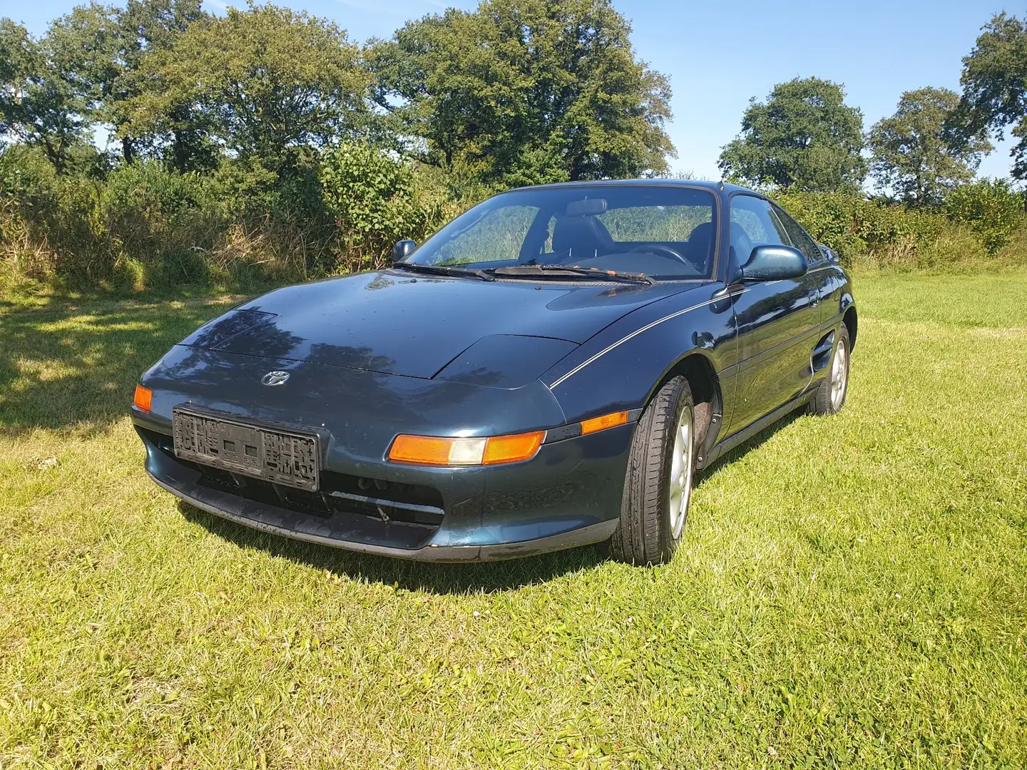 Toyota MR 2 Automatik LPG Lederausstattung Grün - 1