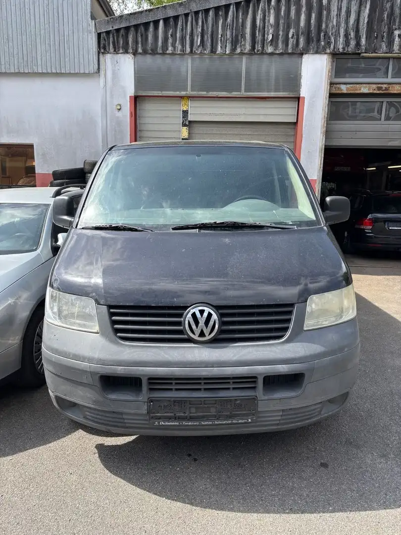 Volkswagen T5 Transporter Kasten-Kombi Kasten lang 1.9 TDi Schwarz - 2