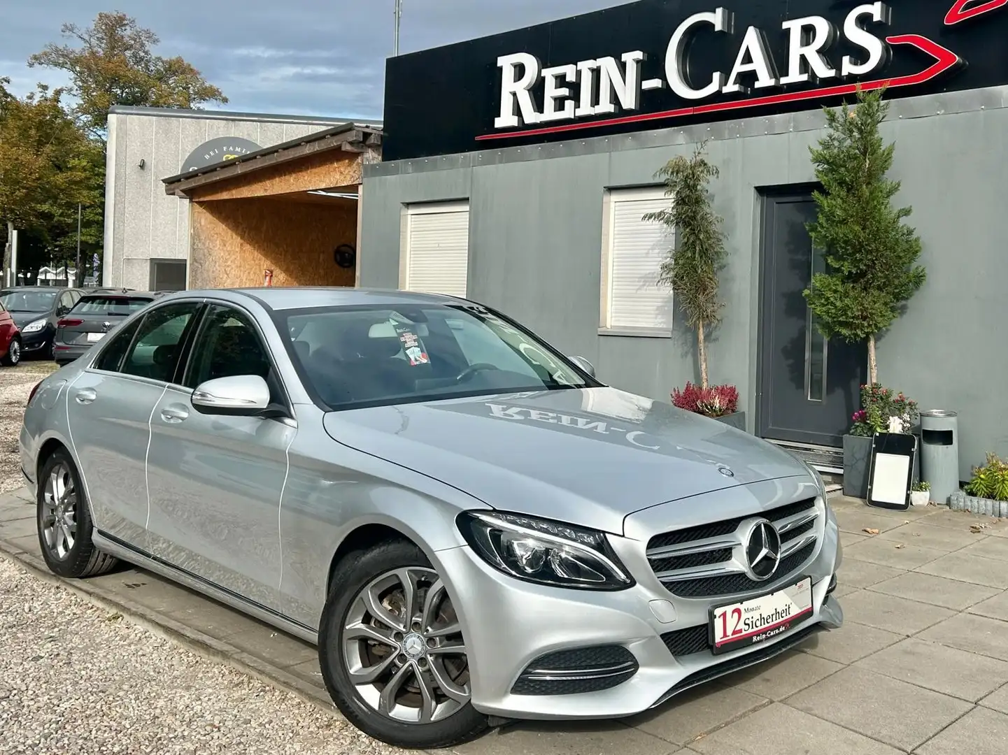 Mercedes-Benz C 200 Lim. CGI/KAMERA/SHZ/TEMPOM/LED/ Argent - 1