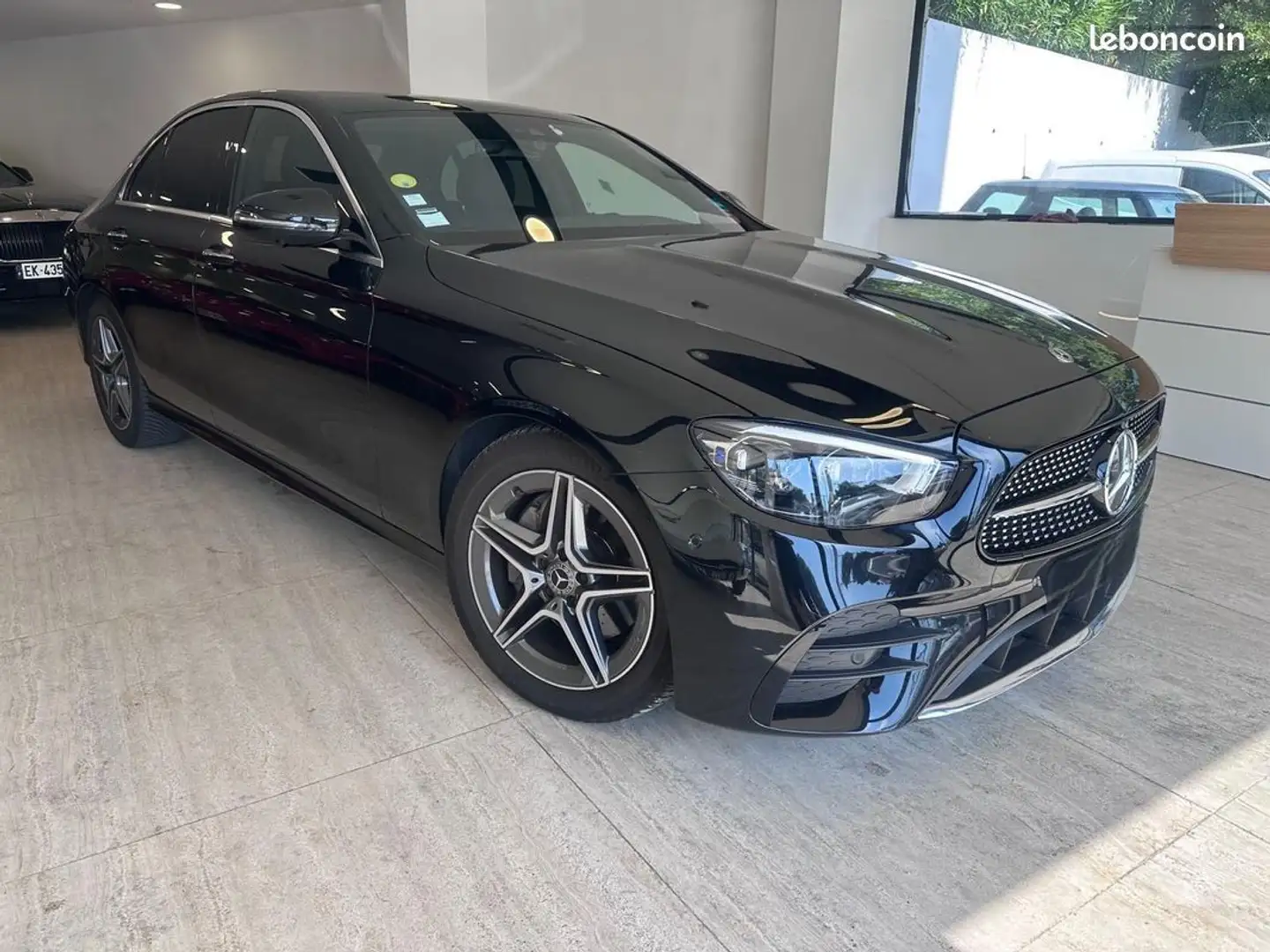 Mercedes-Benz E 220 MERCEDES 220 d 9G-Tronic AMG Line TVA RECUPERABLE 1ere Main Garantie 12 mois dans le réseau Constructe Negro - 2