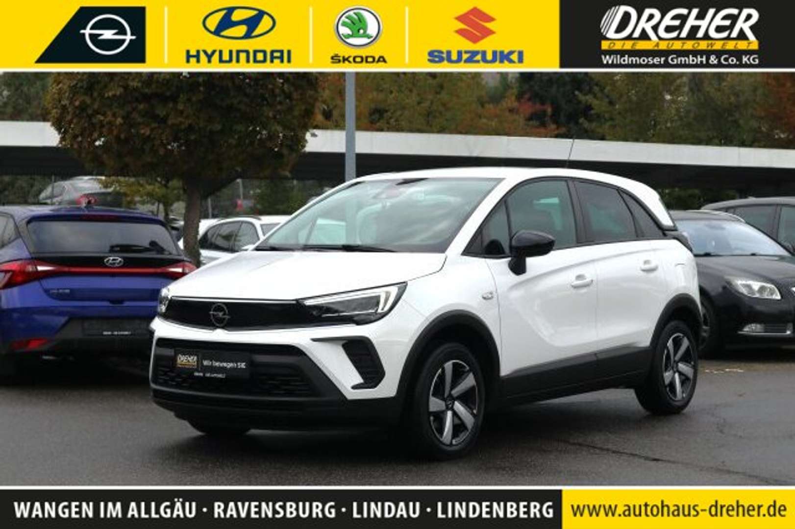 Opel Crossland nuo 265 €/ mėn Benzinas 2022m. Kita Mechaninė