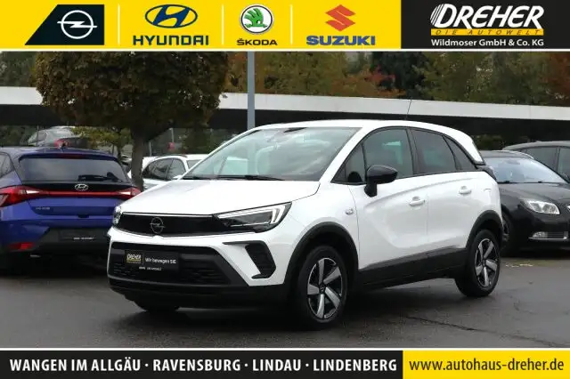 Opel Crossland (X) 1.2Turbo Edition Klima/Sitzhzg./Kamera LED/MF Lenkrad/BC/Tempomat/eFH./Schadstoffarm nach Abgasnorm Euro 6d