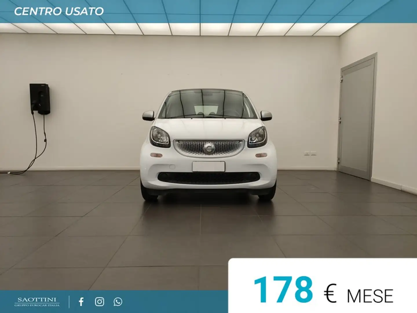 smart forTwo 1.0 Passion 71 CV Twinamic Wit - 2