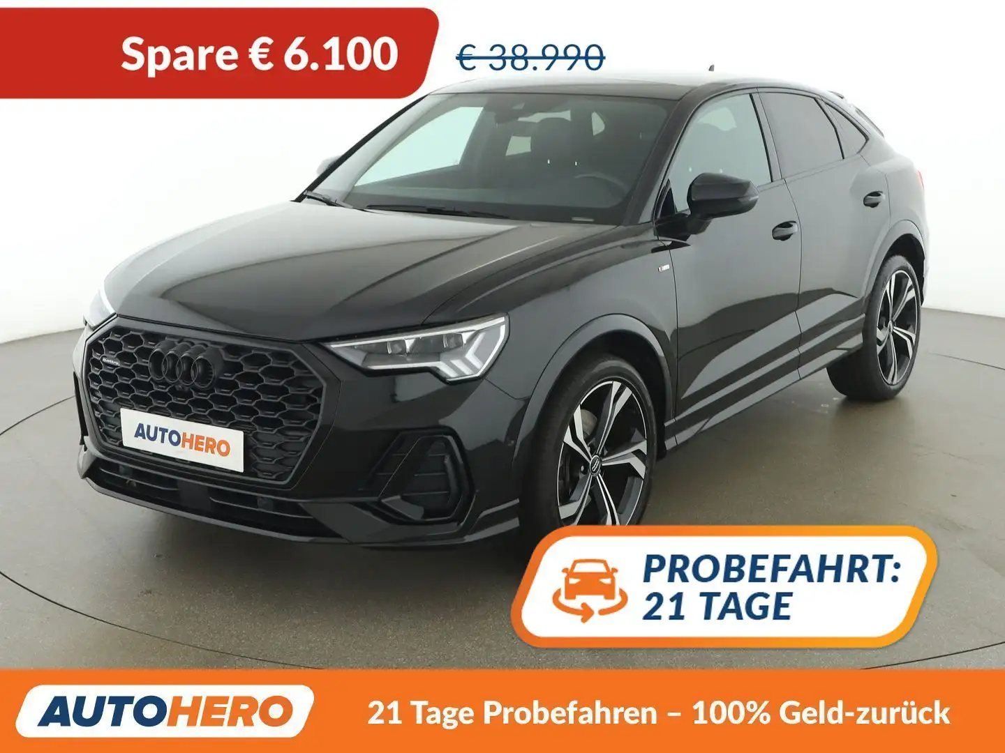 Audi Q3 45 TFSI quattro S line Schwarz - 1