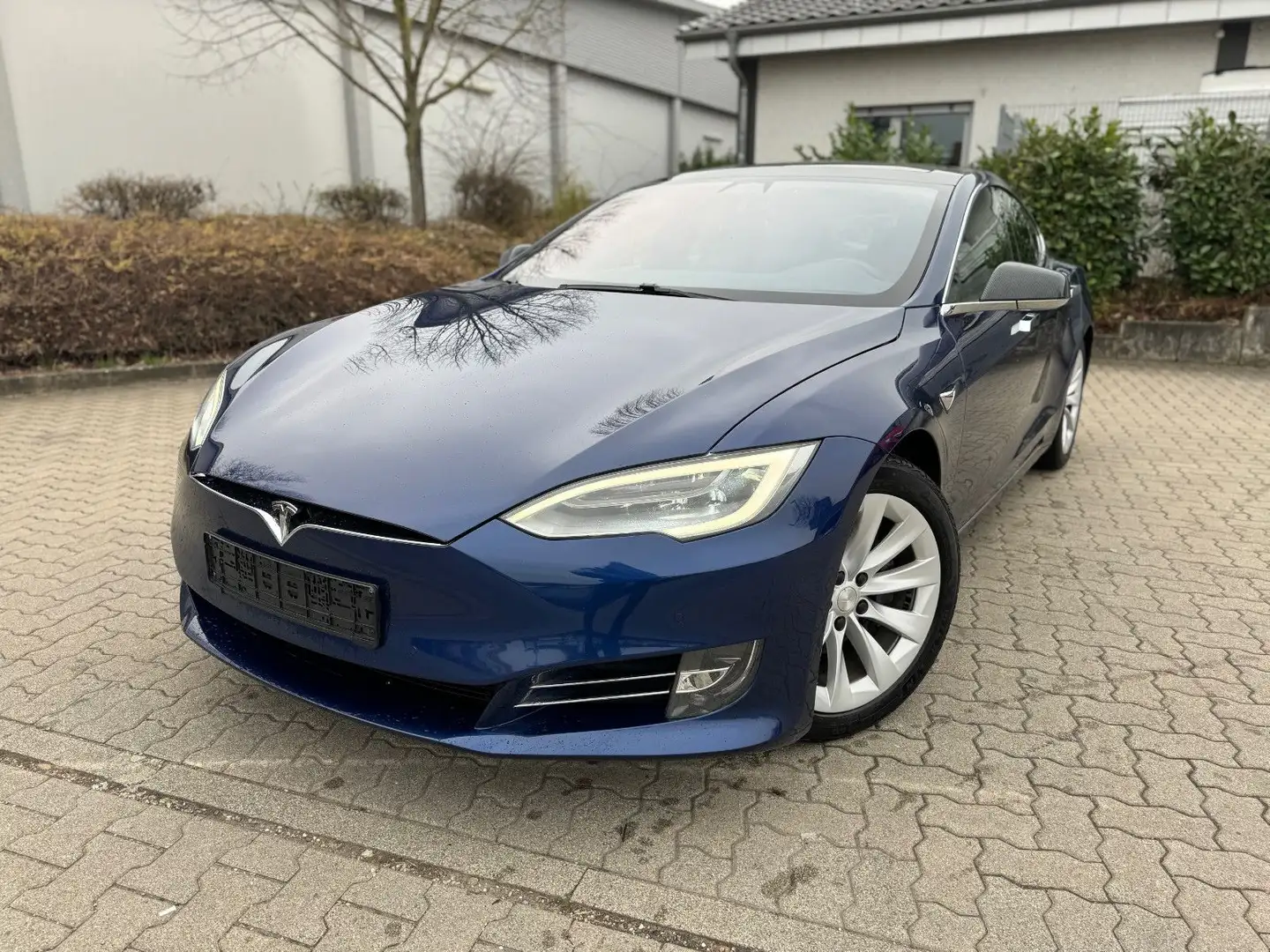Tesla Model S Dual*100D*Premium*MWST*AP3*TÜVneu*VOLL* Bleu - 1