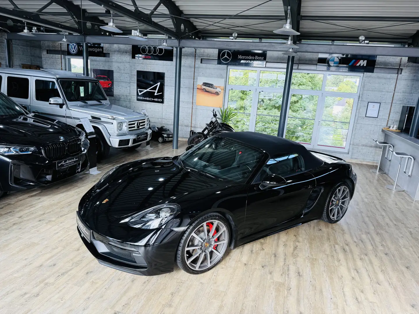 Porsche Boxster 718 GTS PDK*APPROVED2027*SP.ABG.*CARPLAY Schwarz - 2