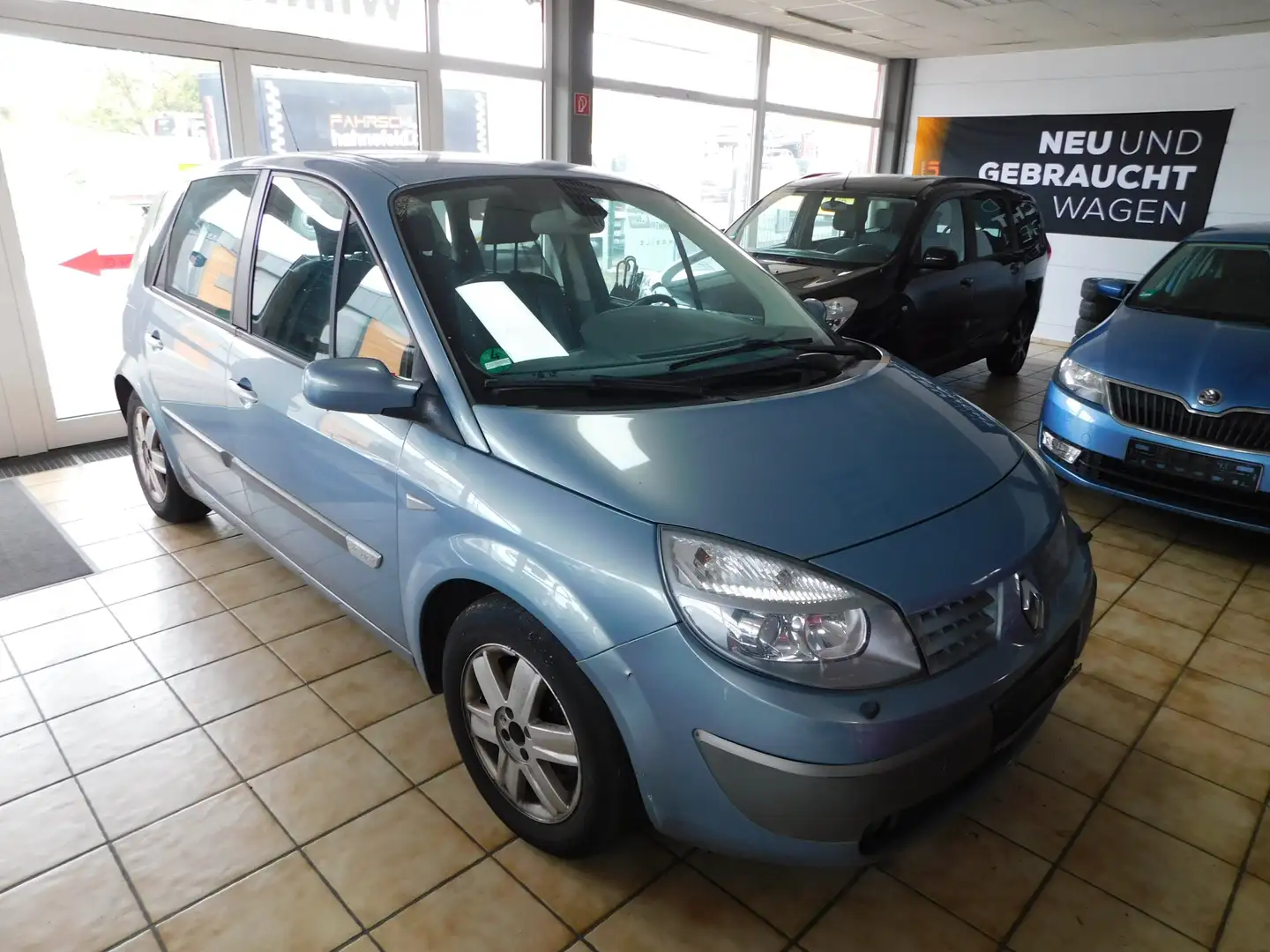 Renault Grand Scenic 2.0 16V Aut. Exception/LEDER/KLIMA/PDC Modrá - 1