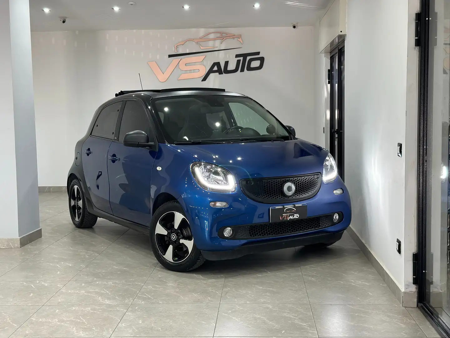 smart forFour Forfour 0.9 t Passion 90cv twinamic Bleu - 2