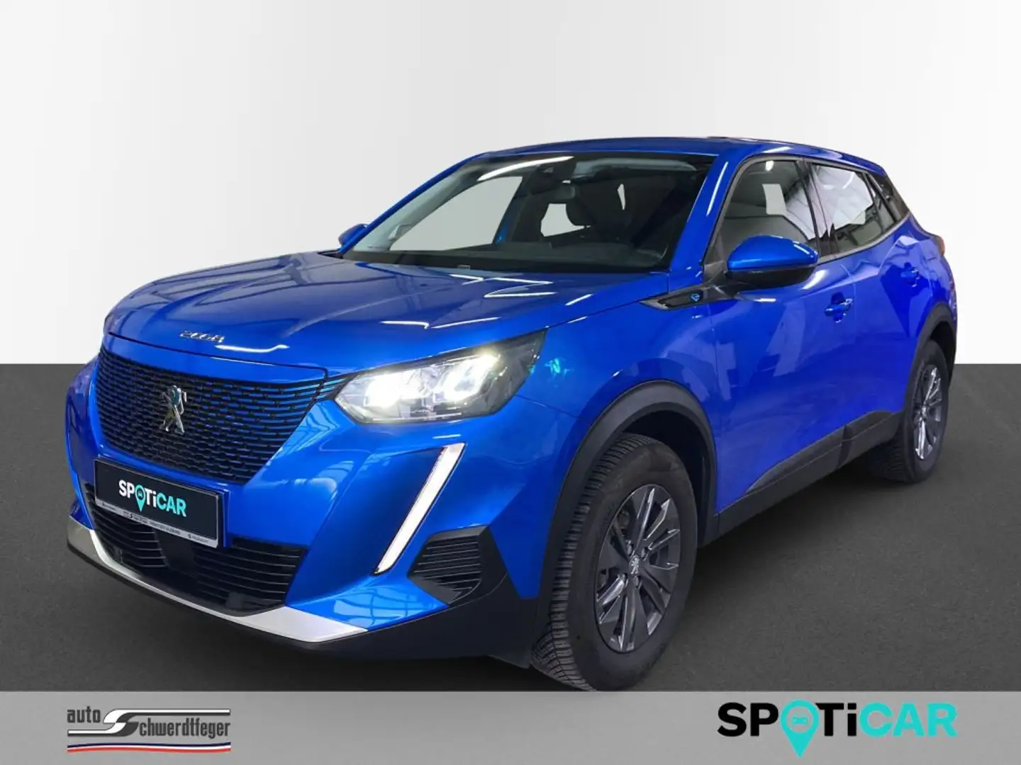Peugeot 2008 Elektro Active Pack Blau - 1