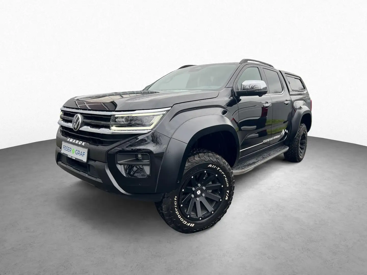 Volkswagen Amarok DoubleCab Aventura Delta 4x4 Zwart - 1