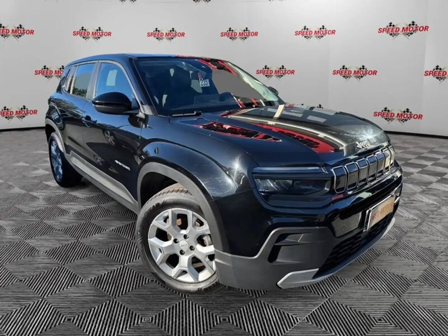 Jeep Avenger 1.2 Turbo Altitude, RETROCAMERA, CARPLAY Nero - 1