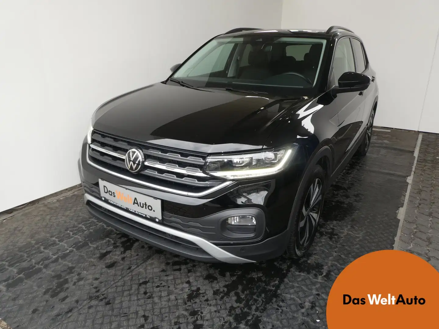 Volkswagen T-Cross Life TSI DSG Schwarz - 1