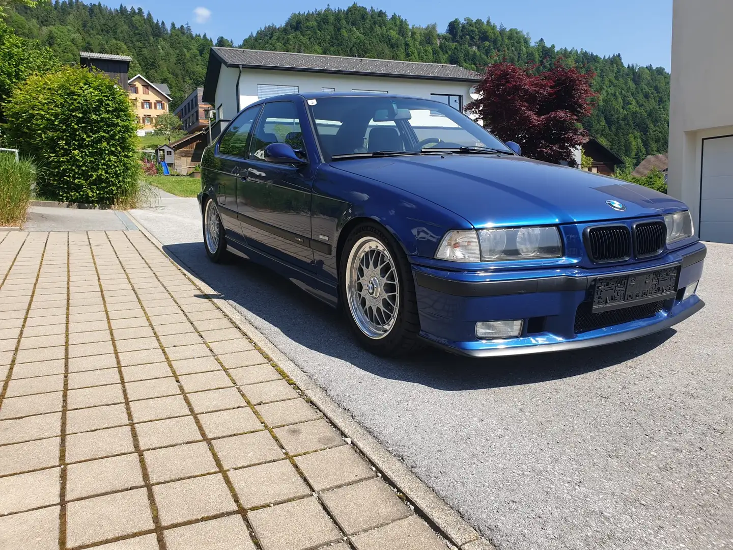 BMW 323 323i Coupé Синій - 2