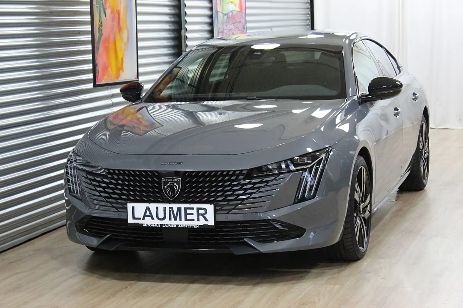 Peugeot 508 Hybrid 225 PHEV e-EAT8 GT Aut. +FOCAL/Night-Vis... Gris - 2