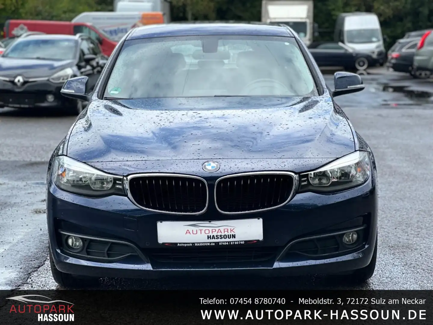 BMW 320 d xDrive TÜV NEU a.A. Garantie AHK Navi Tempo Mult Blau - 2