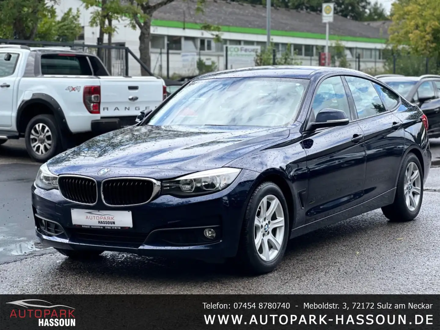 BMW 320 d xDrive TÜV NEU a.A. Garantie AHK Navi Tempo Mult Blau - 1