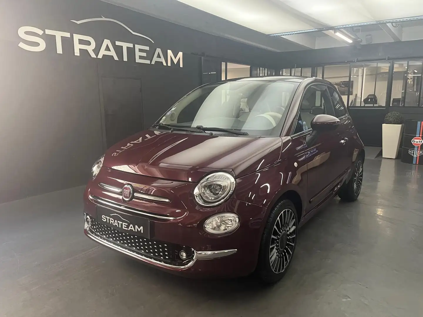 Fiat 500 1.2 8V 69CV LOUNGE DUALOGIC Rosso - 1