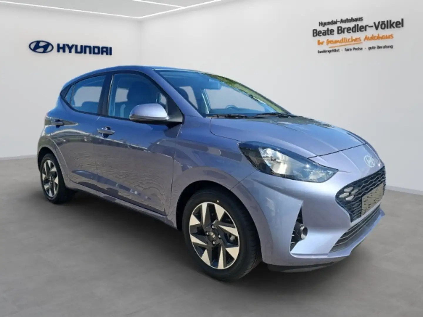 Hyundai i10 Trend 1.0 NAVI Komfortpaket Rückfahrkamera Bleu - 2