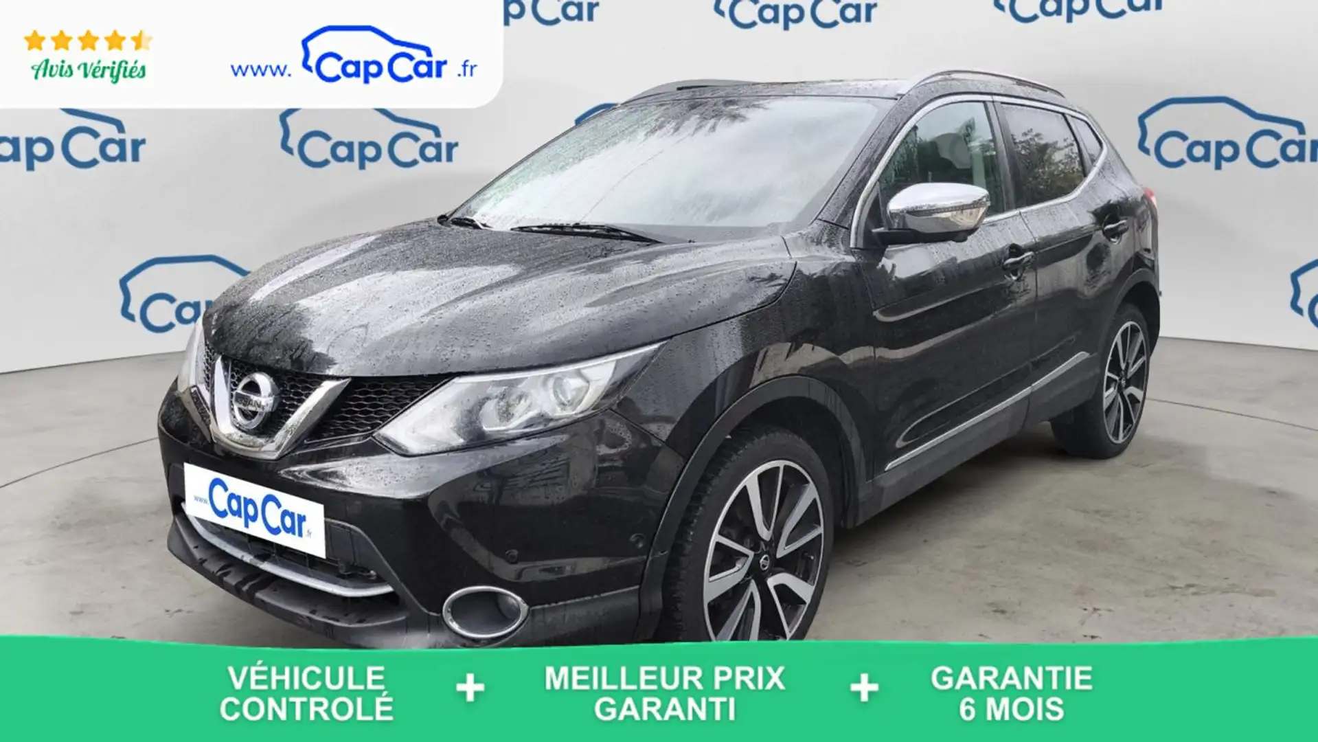 Nissan Qashqai 1.6 dCi 130 2WD Xtronic CVT Tekna - Automatique Noir - 1