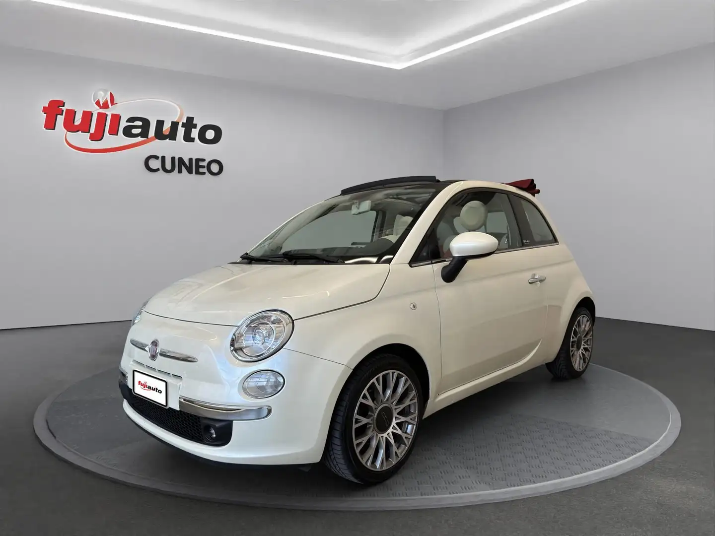 Fiat 500C 500C 0.9 t.air t. Lounge 85cv Bianco - 2
