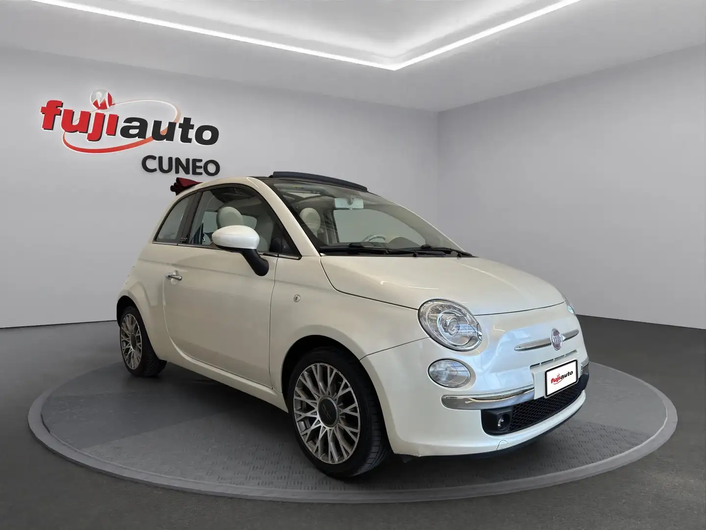 Fiat 500C 500C 0.9 t.air t. Lounge 85cv Bianco - 1
