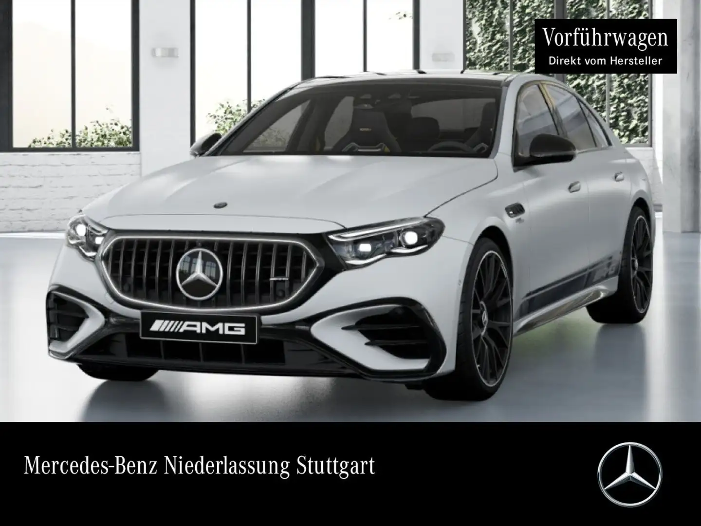 Mercedes-Benz E 53 AMG 4M Hybrid Carbon Driversp Perf-Sitze Pano Weiß - 1