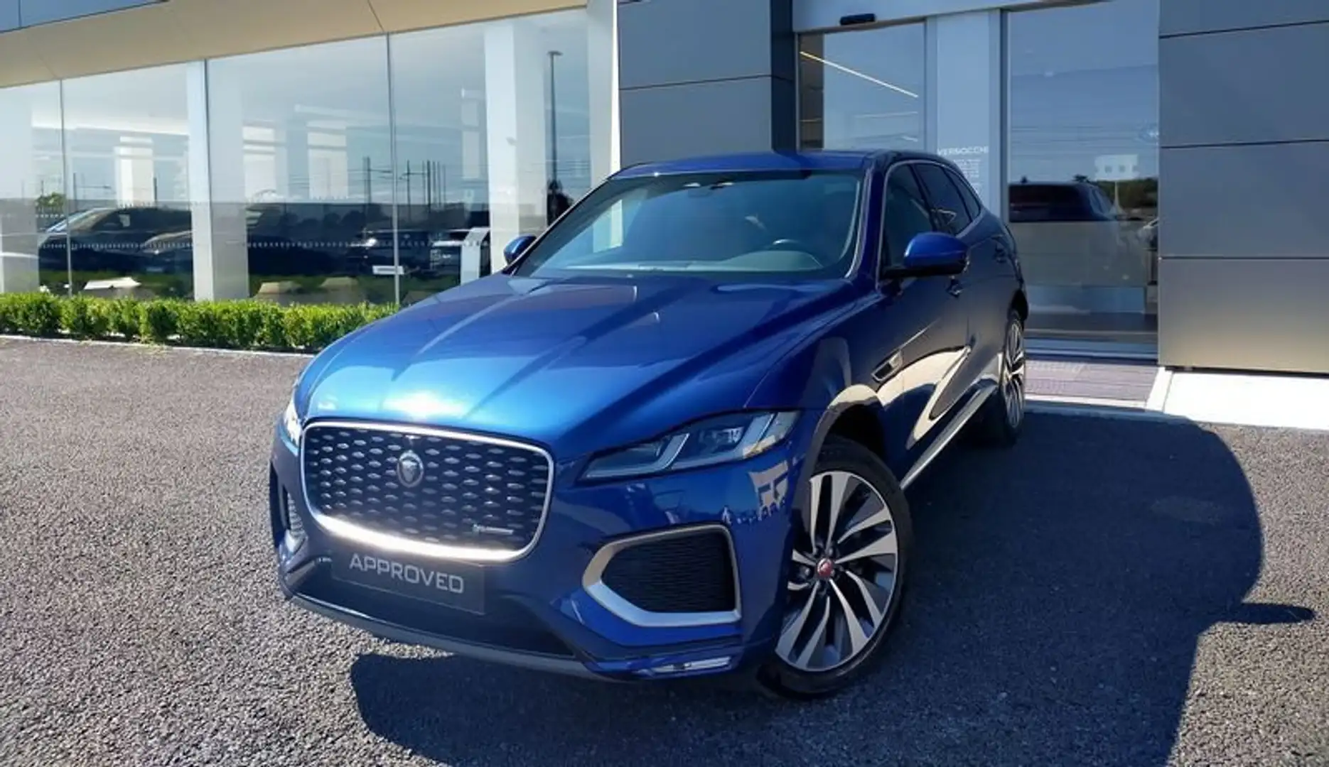 Jaguar F-Pace 2.0i 404cv (297 kw) AWD R-DYNAMIC HSE - PHEV Hybr Blu/Azzurro - 1