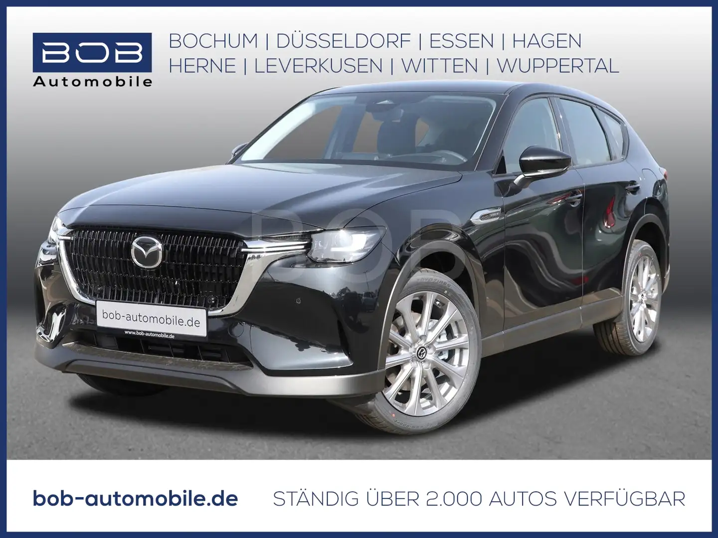 Mazda CX-60 2.5 e-SKYACTIV PHEV AWD 8AT Exclusive-line Schwarz - 1