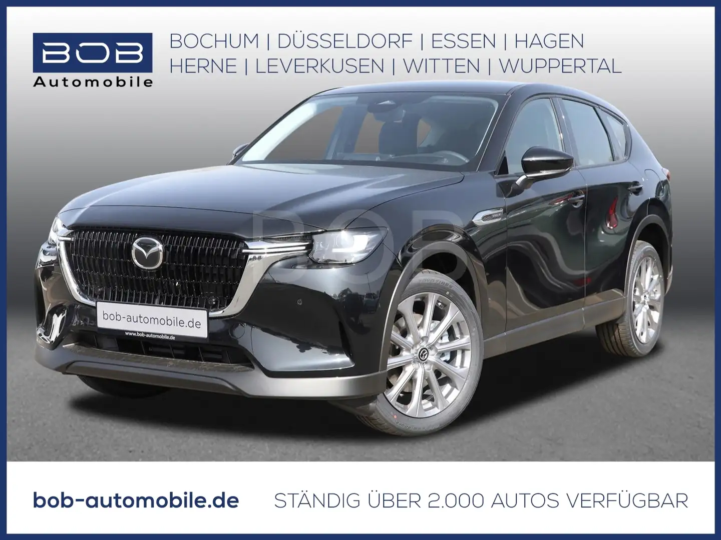 Mazda CX-60 2.5 e-SKYACTIV PHEV AWD 8AT Exclusive-line Schwarz - 1