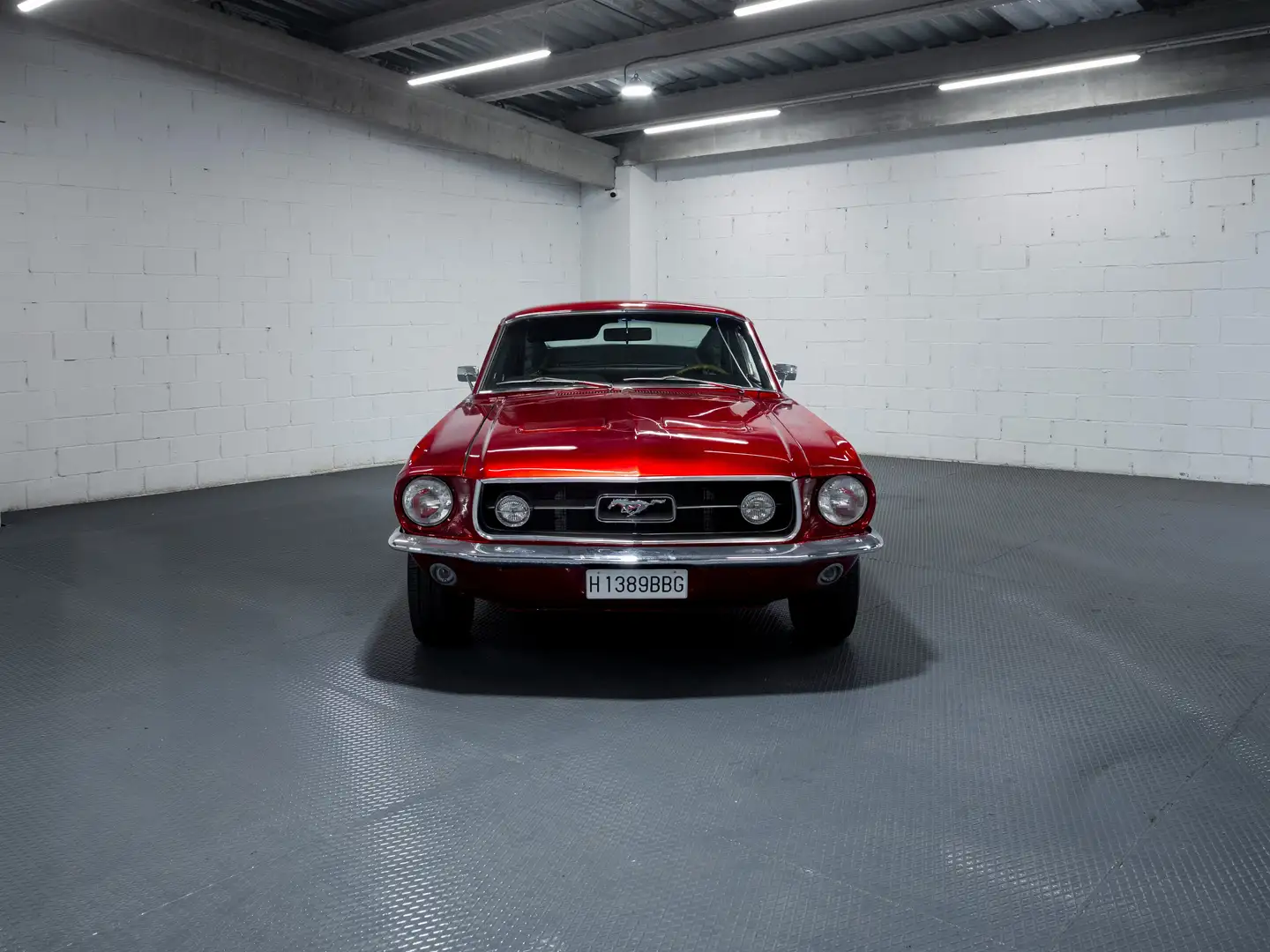 Ford Mustang Fastback Rojo - 2