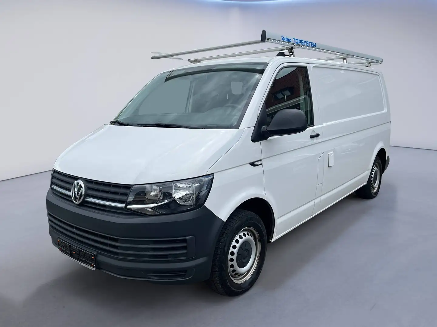 Volkswagen T6 Transporter 2.0 TDI Kasten Lang +Einbau+Glas+220V+AHK+Navi+Tem Weiß - 2