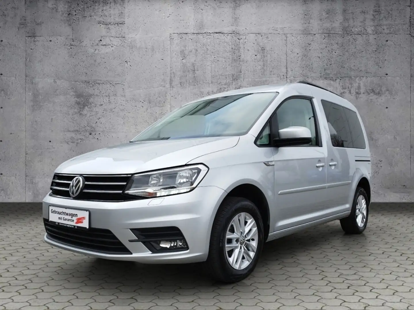 Volkswagen Caddy Comfortline 2.0 TDI NAV/PDC/STH/SHZ KLIMA NAVI AL Silber - 2