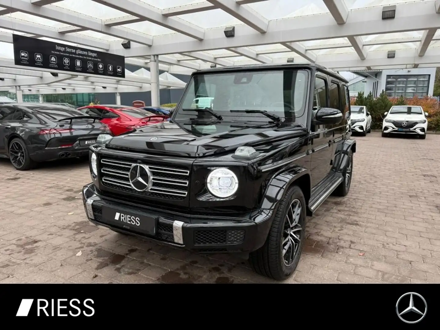 Mercedes-Benz G 400 d AMG Sport Distr AHK Schiebe Burmes 20" Schwarz - 1