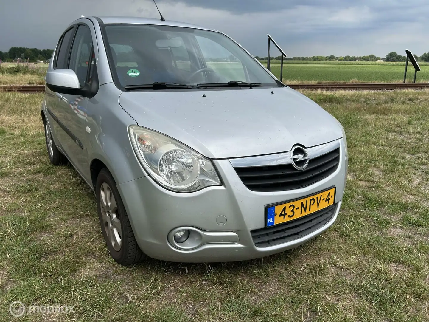Opel Agila 1.2 Edition AIRCO CRUISE TREKHAAK APK 2026 Gris - 2