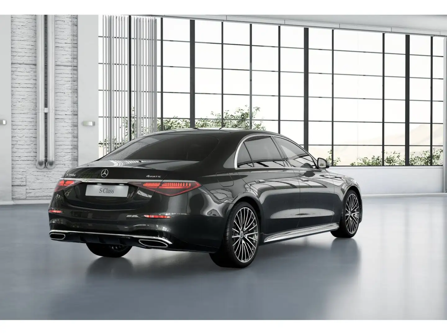 Mercedes-Benz S 350 d 4M L AMG-Sport/Pano/Burm/HUD/Sitzklima Gris - 2