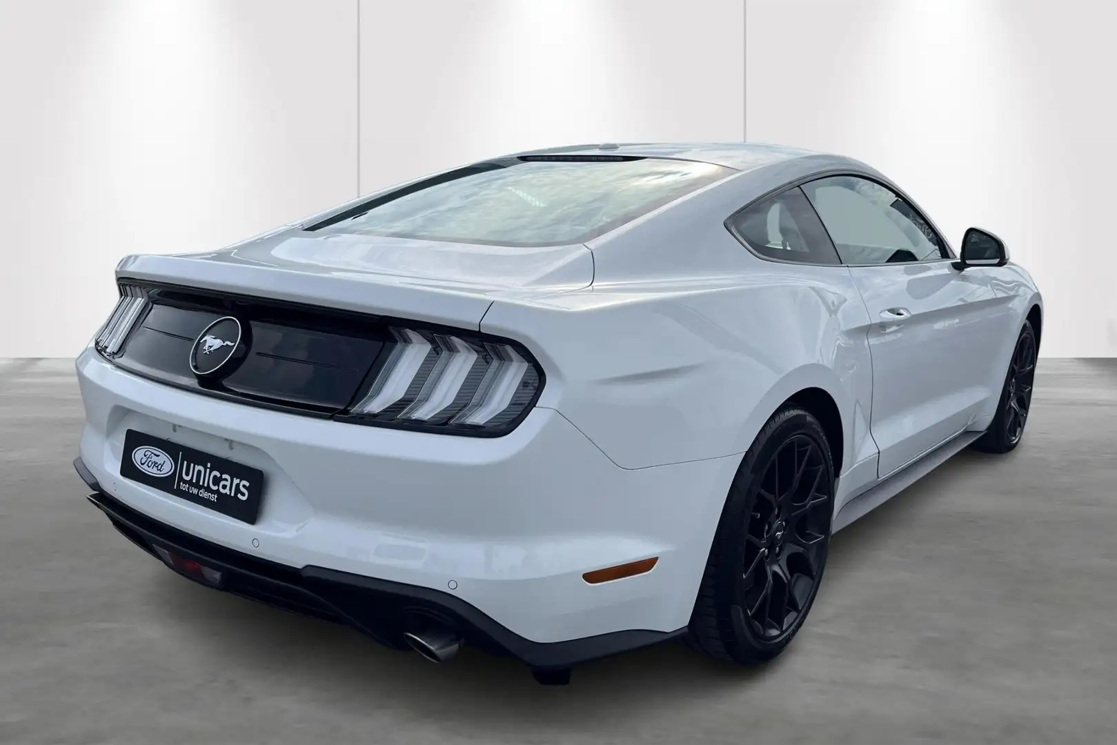 Ford Mustang 2.3i EcoBoost Blanc - 2