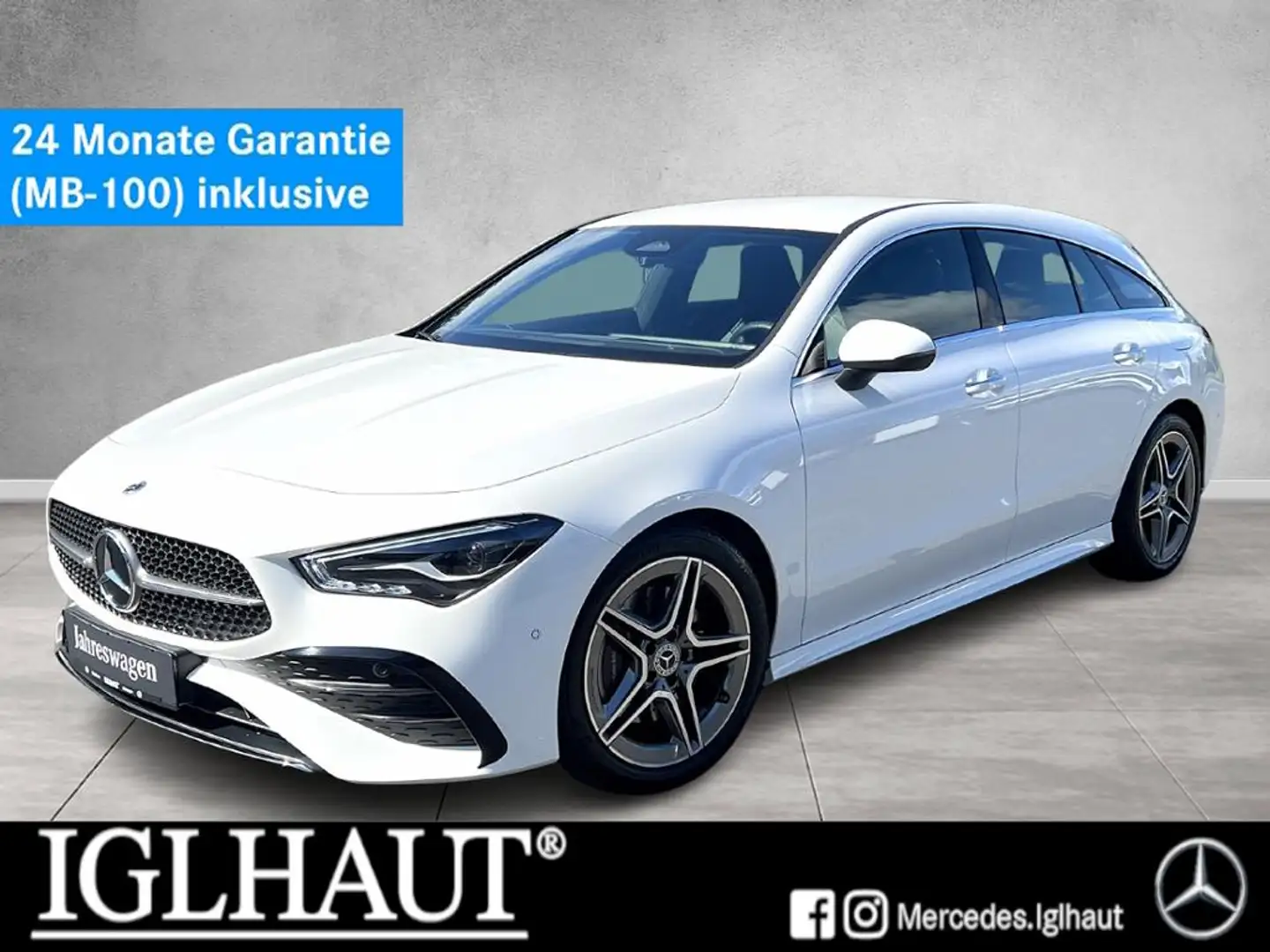 Mercedes-Benz CLA 200 SB AMG-Line PREMIUM LEDER KAMERA KEYLESS Bianco - 1