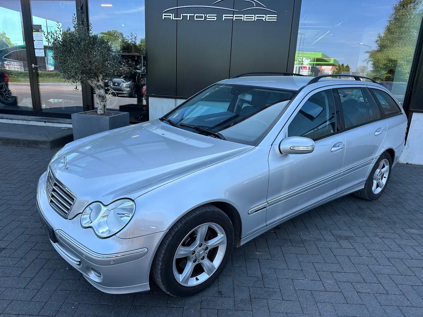 Mercedes-Benz C 180 Kompressor Automaat Avantgarde 109000km 1 ste eig Argent - 1