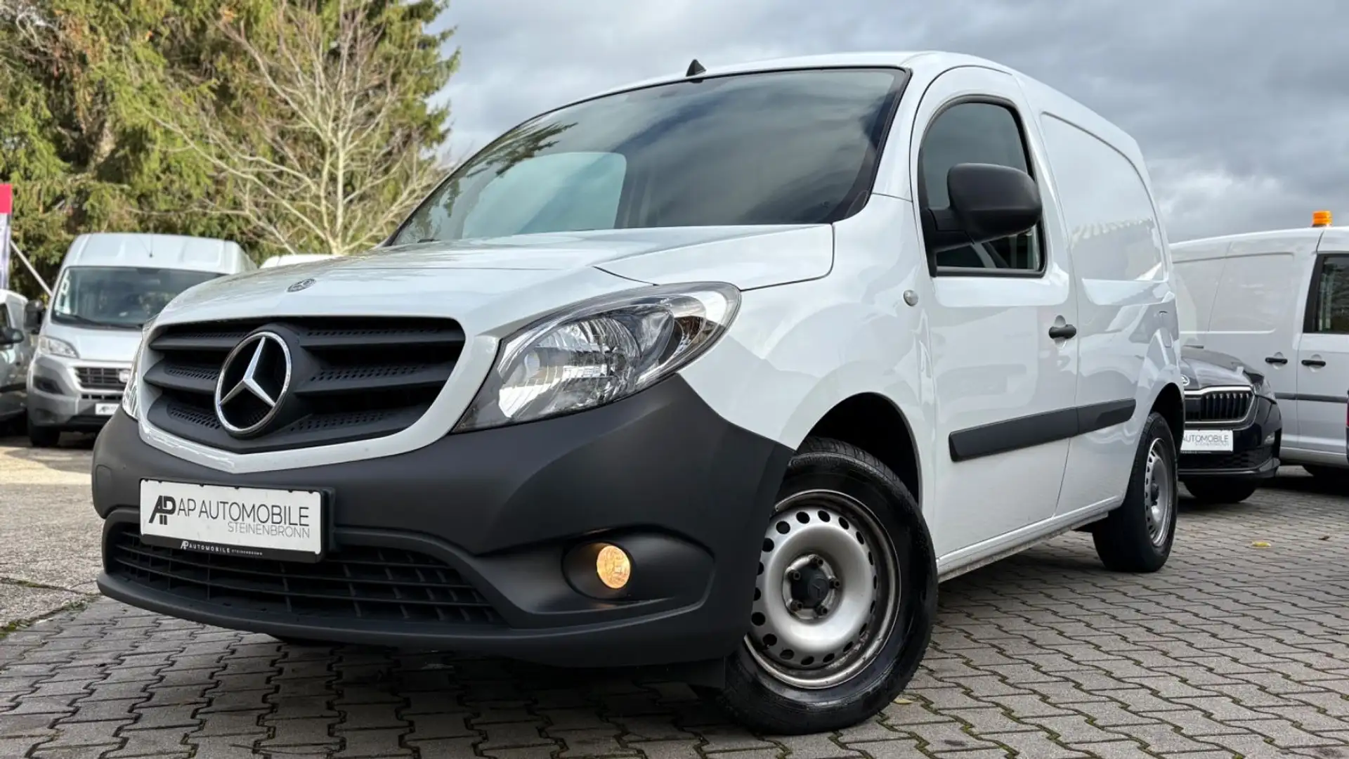 Mercedes-Benz Citan Kasten 109 lang 1H/Mwst/Klima/Garantie Blanc - 1
