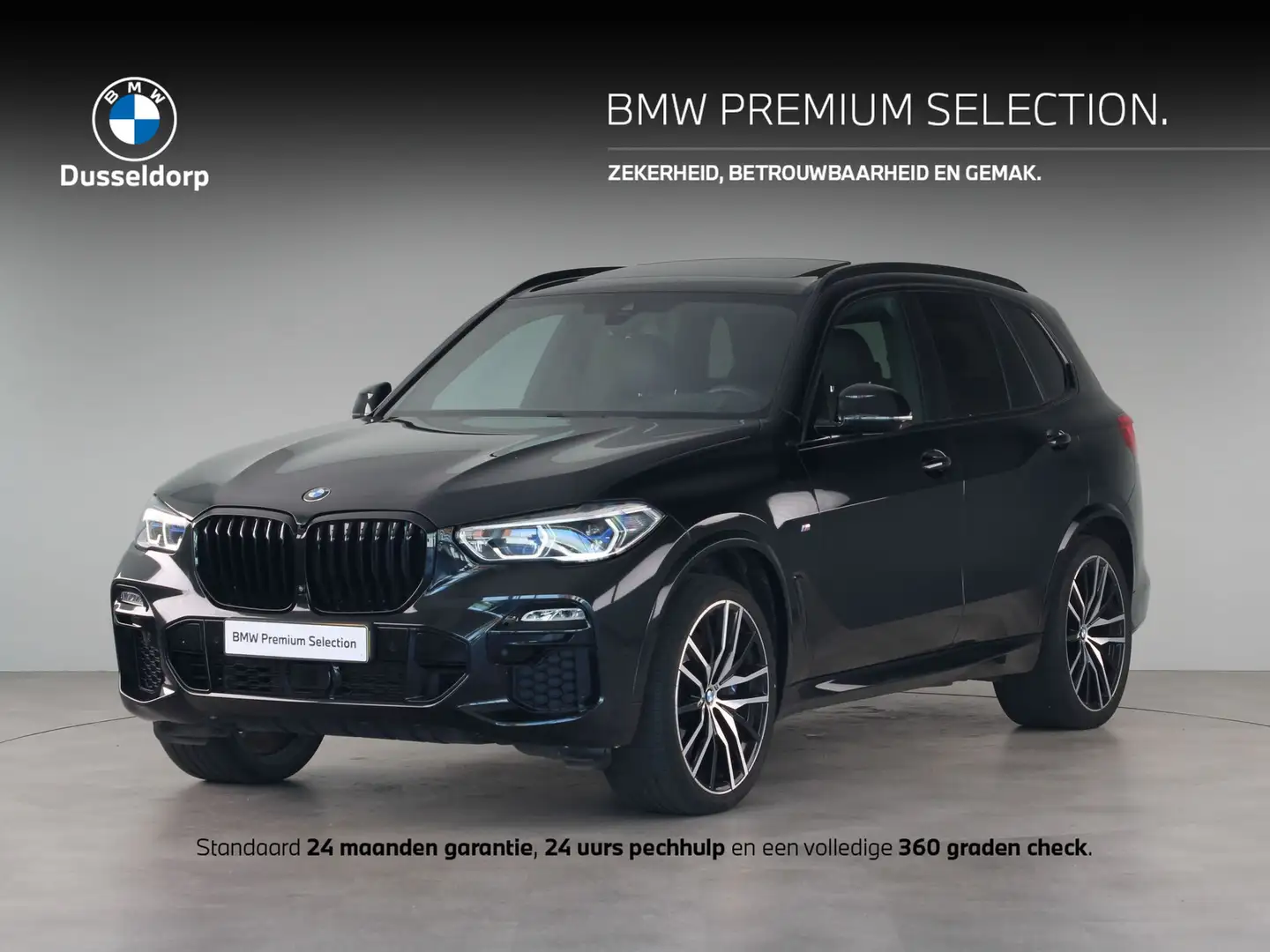BMW X5 xDrive40i High Executive M Sport Zwart - 1