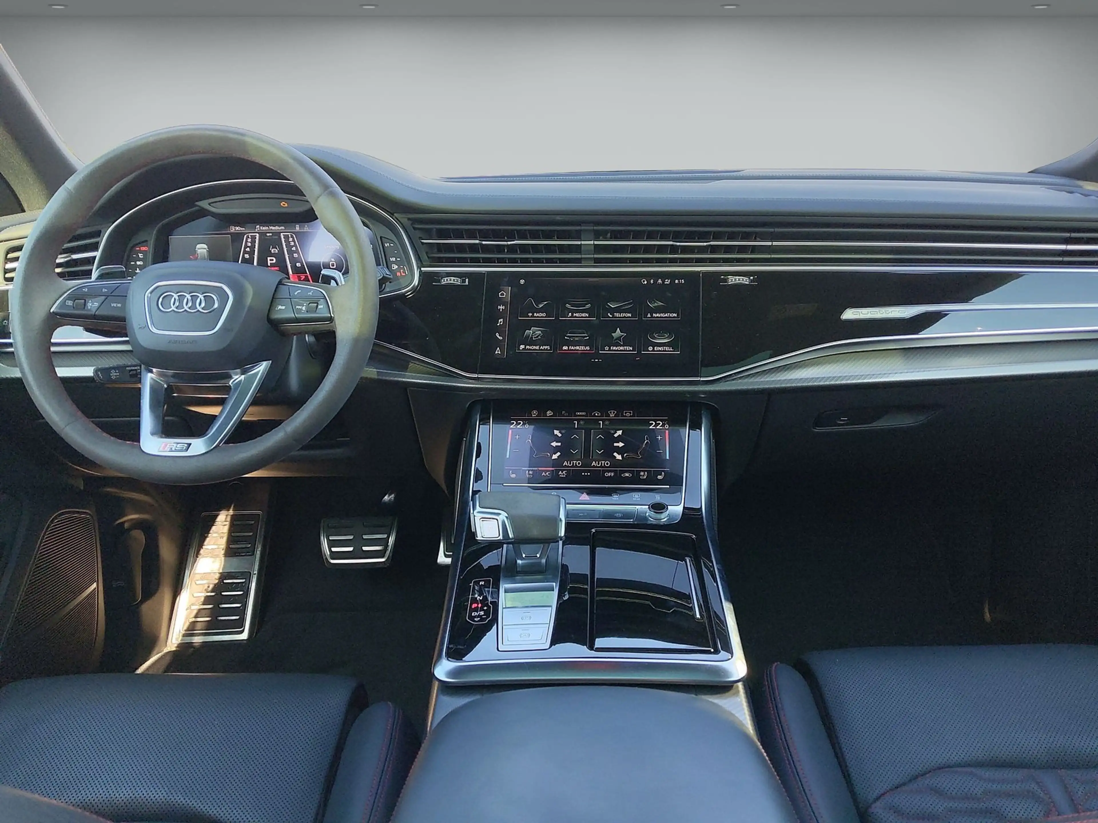 Audi RS Q8 RSQ8 Keramik V-Max RS-AGA Pano HUD HD-Matrix B&O K — photo 10