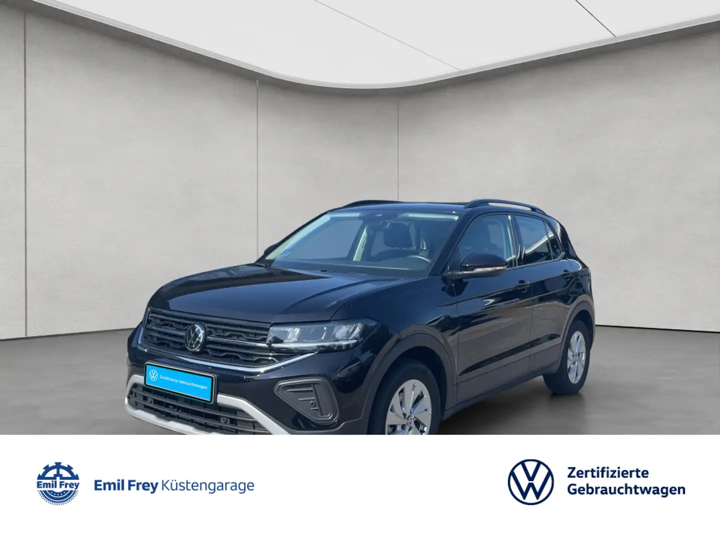 Volkswagen T-Cross Life 1.0 TSI OPF NAVI,GJR,ACC,LED Schwarz - 1