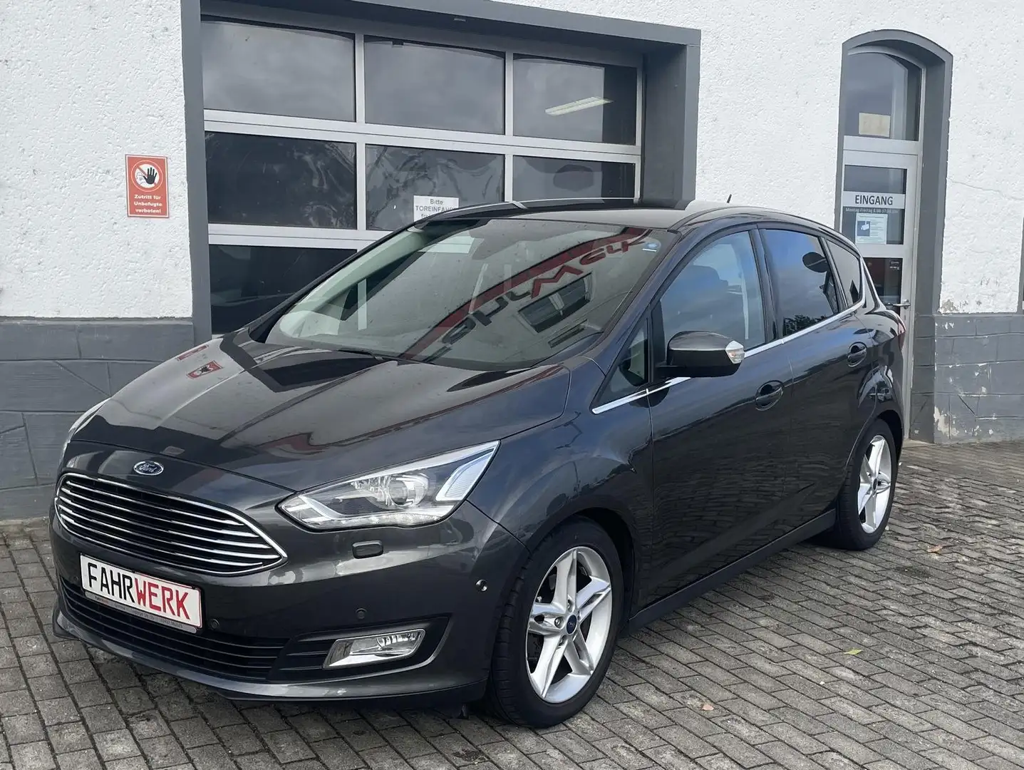 Ford C-Max Titanium PDC Klima Navi TÜV NEU Чёрный - 1