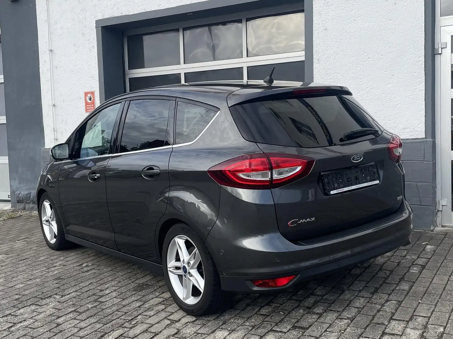 Ford C-Max Titanium PDC Klima Navi TÜV NEU Чёрный - 2