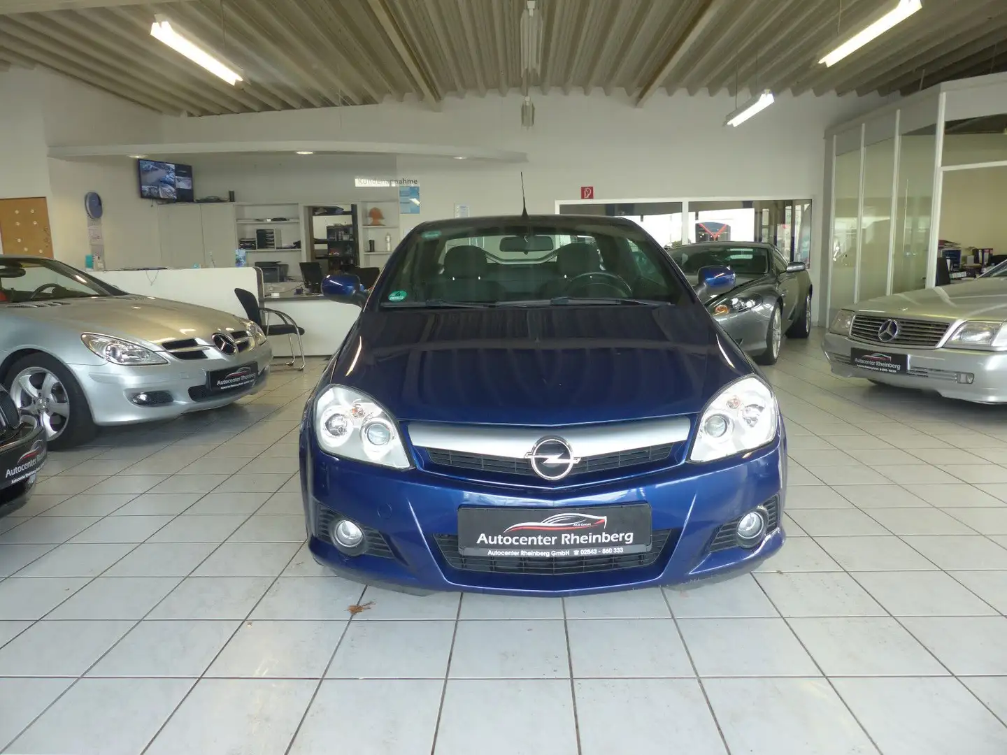 Opel Tigra Twin Top Enjoy 2.Hand Tüv Azul - 2