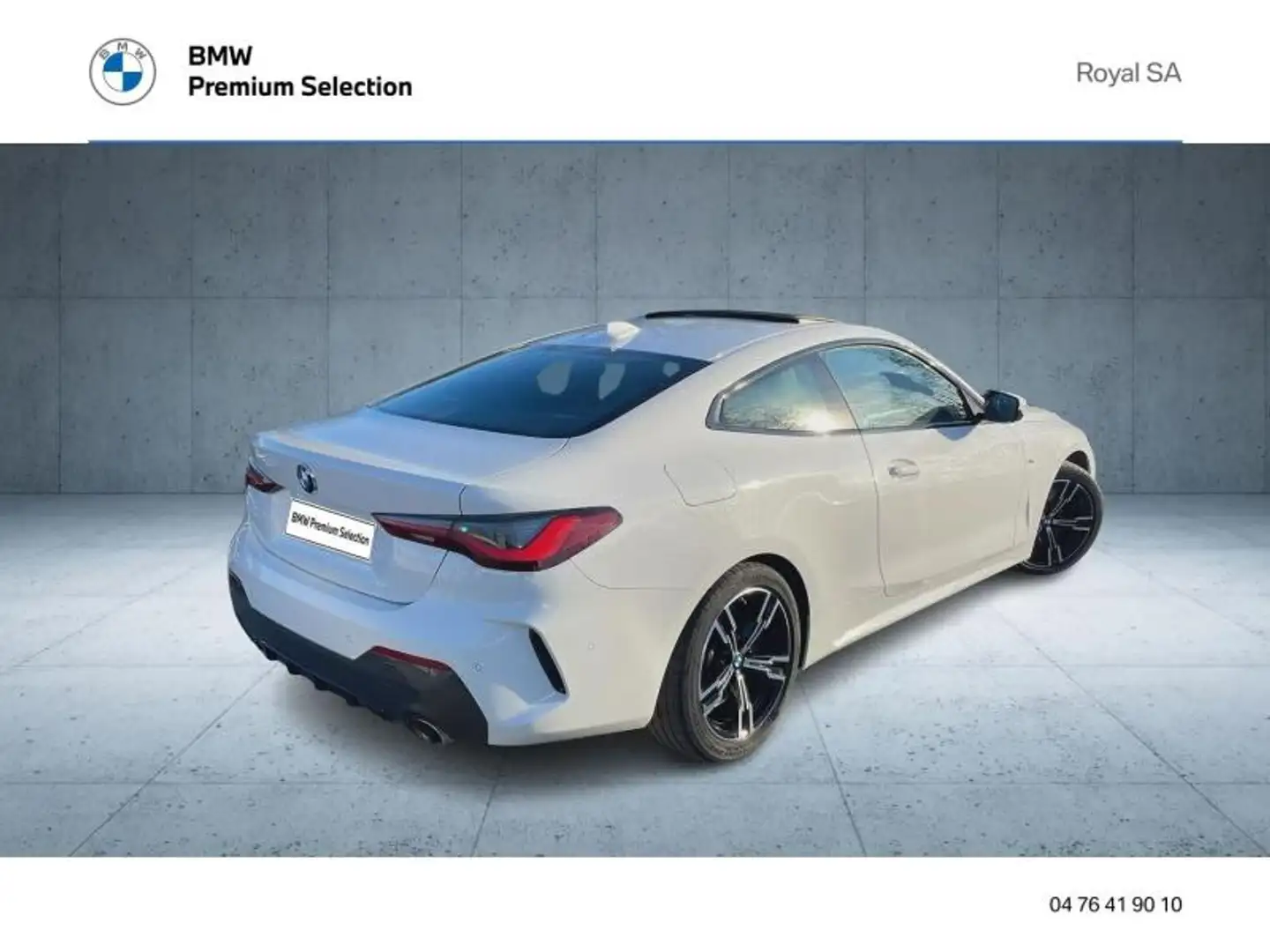 BMW 430 430dA xDrive 286ch M Sport Blanc - 2