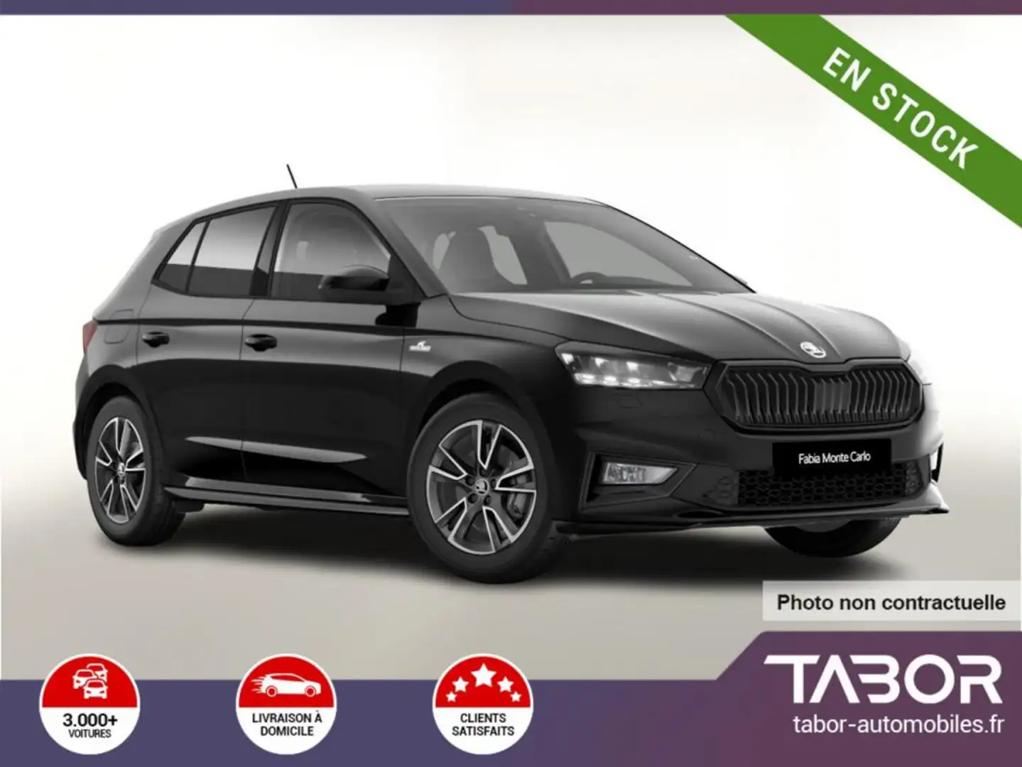 Skoda Fabia 1.5 TSI 150 DSG Monte Carlo Kessy Noir - 1