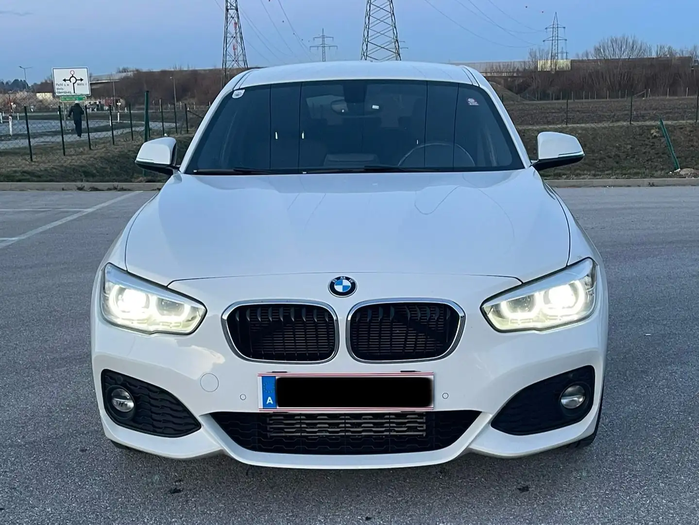 BMW 118 118d M Sport Weiß - 1