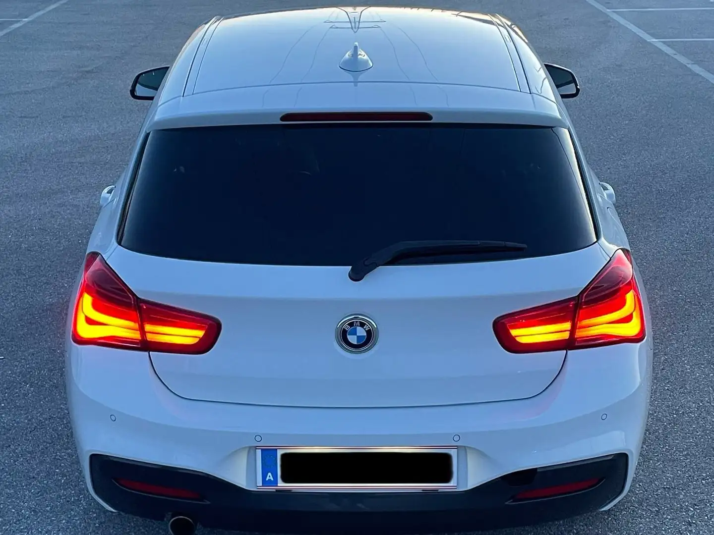 BMW 118 118d M Sport Weiß - 2